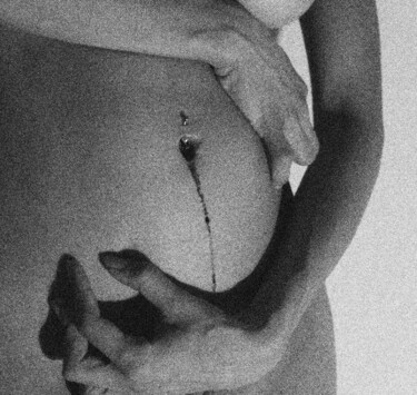 Photographie intitulée "Intoxicated Womb" par Dzovig Arnelian, Œuvre d'art originale, Light Painting