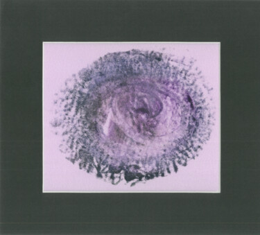 Картина под названием "Breast Print 27" - Dzovig Arnelian, Подлинное произведение искусства, Акрил Установлен на картон