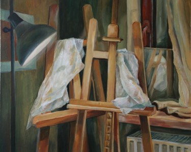 Malarstwo zatytułowany „Still life” autorstwa Anastazja Dżupina, Oryginalna praca, Olej