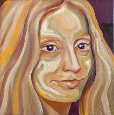 Картина под названием "Natalia LL" - Anastazja Dżupina, Подлинное произведение искусства, Масло Установлен на Деревянная рам…