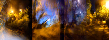 Photographie intitulée "Reflected Nights#4" par Elyane Natalicchi, Œuvre d'art originale, Photographie numérique