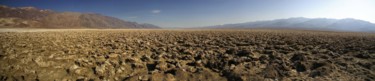 Fotografia intitulada "Death Valley ground" por E4sound, Obras de arte originais, Fotografia digital