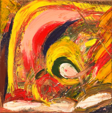 Malerei mit dem Titel "The Eye Of The Storm" von Eitai Mordechai (EArts), Original-Kunstwerk, Acryl