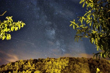 Photographie intitulée "Milky Way" par Eve-Anne Trehin, Œuvre d'art originale, Photographie numérique