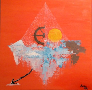 Malerei mit dem Titel "Balance 1" von Belattar, Original-Kunstwerk, Acryl