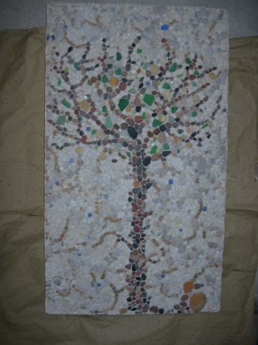 Artisanat intitulée "L'arbre à bonbons" par Bernard Lougarre, Œuvre d'art originale