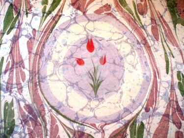 Malerei mit dem Titel "eda" von Ebru Sanatçısı, Original-Kunstwerk, Öl