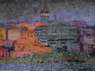 "GALATA TOWER/ISTANB…" başlıklı Tablo Nihan Büyüksezer tarafından, Orijinal sanat