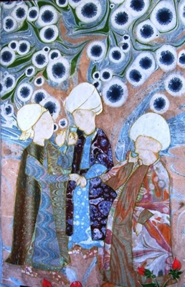 "The three princes i…" başlıklı Tablo Nihan Büyüksezer tarafından, Orijinal sanat