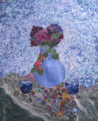 "The hydrangea  and…" başlıklı Tablo Nihan Büyüksezer tarafından, Orijinal sanat