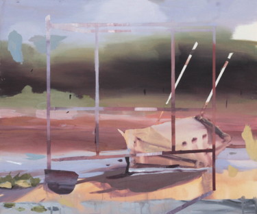 Painting titled "Dry" by Eduardo Baltazar, Original Artwork, Acrylic