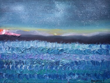 Painting titled "sea miracle" by Ecaterina Oranciuc, Original Artwork, Oil