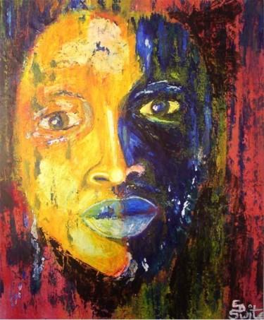 Painting titled "Emergence" by Ed Smite, Original Artwork, Oil