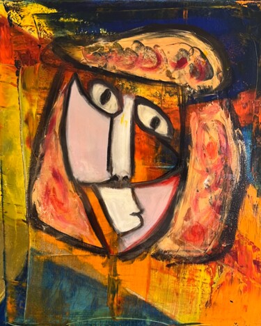 Ζωγραφική με τίτλο "Crazy woman" από Edart, Αυθεντικά έργα τέχνης, Λάδι