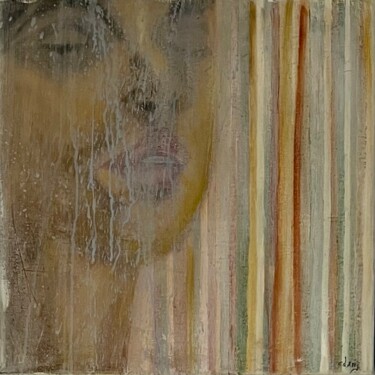 Peinture intitulée "Showertime" par Edart, Œuvre d'art originale, Huile