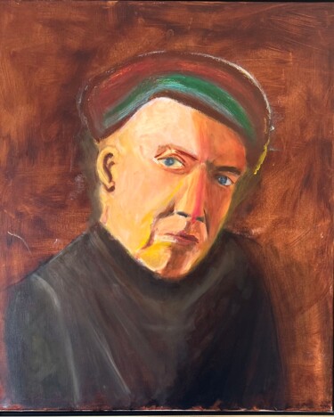 Painting titled "Zelfportret volgens…" by Edart, Original Artwork, Oil