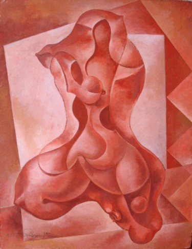 Painting titled "Transformation duri…" by Eduard Hakobyan, Original Artwork