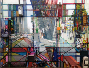 Sculpture intitulée "N.Y. Une Partie de…" par Edcha, Œuvre d'art originale