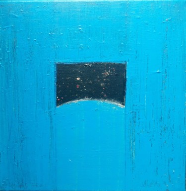 Malerei mit dem Titel "Passage intersidéra…" von Eddy Savary, Original-Kunstwerk, Acryl