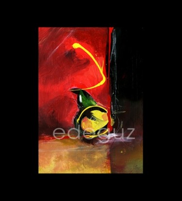 Peinture intitulée "lemon" par Edeguz, Œuvre d'art originale