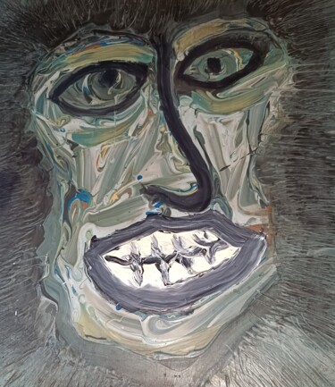 Malerei mit dem Titel "Al dente II" von Edgar Vieira, Original-Kunstwerk, Acryl