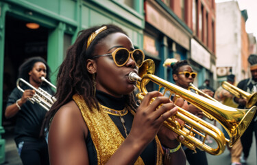 Arts numériques intitulée "Golden Harmonies" par Edi Cohen, Œuvre d'art originale, Image générée par l'IA