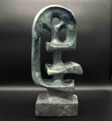 Skulptur mit dem Titel "Totem" von Edith Bk, Original-Kunstwerk, Stein