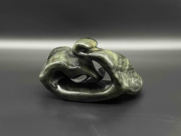 Скульптура под названием "Ondulations" - Edith Bk, Подлинное произведение искусства, Камень