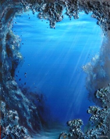 Картина под названием "My love" - Edith Bos Boyer (EDITH DONC), Подлинное произведение искусства, Акрил Установлен на Деревя…
