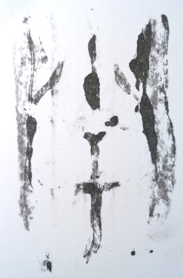 Отпечатки и Гравюры под названием "Postérieur 4" - Edith Donc, Подлинное произведение искусства, Монотип