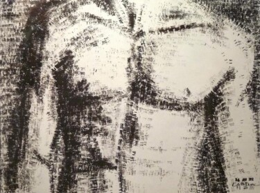 Рисунок под названием "31 Janv 2012" - Edith Donc, Подлинное произведение искусства, Чернила
