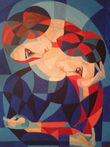 Malarstwo zatytułowany „ZWEIKLANG” autorstwa Edith Stütz, Oryginalna praca, Akryl