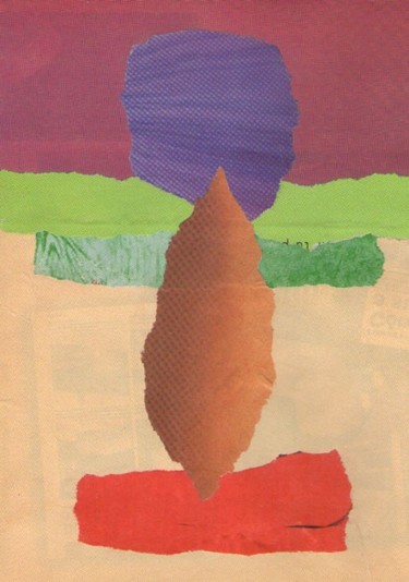 Pintura titulada "Pedazos 4" por Edith Fiamingo, Obra de arte original, Oleo