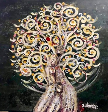 Картина под названием "ONIRICO" - Emanuela Di Mare, Подлинное произведение искусства, Акрил