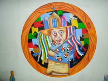 Painting titled "Mural em Relevo -Fo…" by Ed Oliveira, Original Artwork