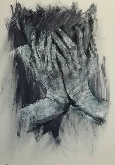 Painting titled "Emotion" by Edmond Trucchi, Original Artwork, Ink