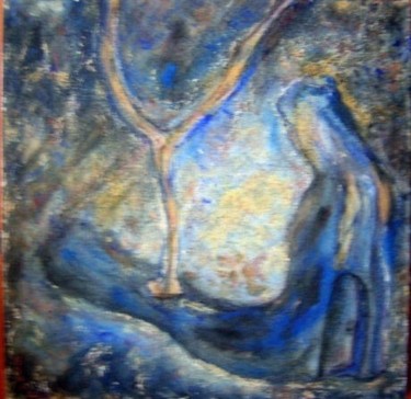 Pintura titulada "Origen de : Sombra" por Edna Cantoral Acosta, Obra de arte original