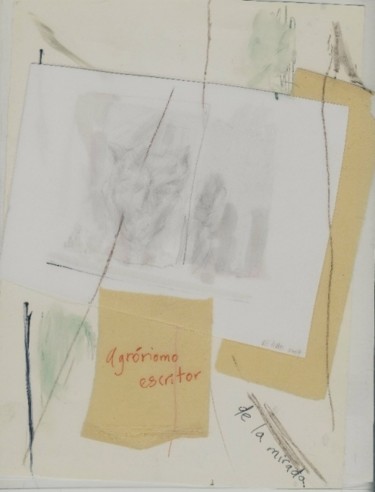 Pintura titulada "Agrónomo escritor d…" por Edna Cantoral Acosta, Obra de arte original