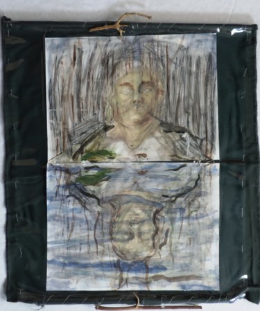 Pintura titulada "Reflejo" por Edna Cantoral Acosta, Obra de arte original