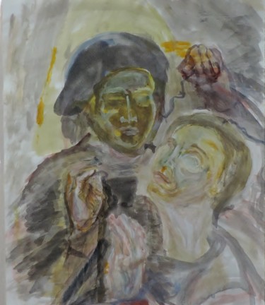 Pintura titulada "Liberación" por Edna Cantoral Acosta, Obra de arte original