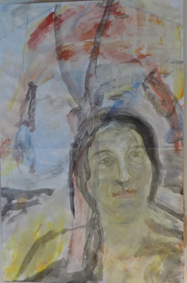 Pintura titulada "Papantla" por Edna Cantoral Acosta, Obra de arte original