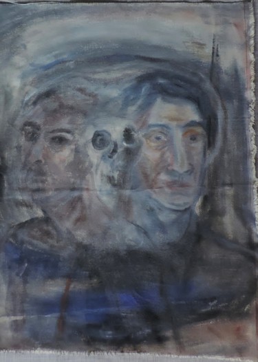 Pintura titulada "Consanguíneos" por Edna Cantoral Acosta, Obra de arte original, Acrílico