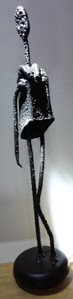 Scultura intitolato "Siluet" da Edo Romildo Chiari, Opera d'arte originale, Metalli