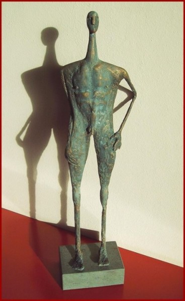 Sculptuur getiteld "Kokoti" door Edsel Selberie (E-Art Explosion.), Origineel Kunstwerk