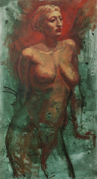Картина под названием "Незаконченная работ…" - Эдуард Коняев, Подлинное произведение искусства, Масло
