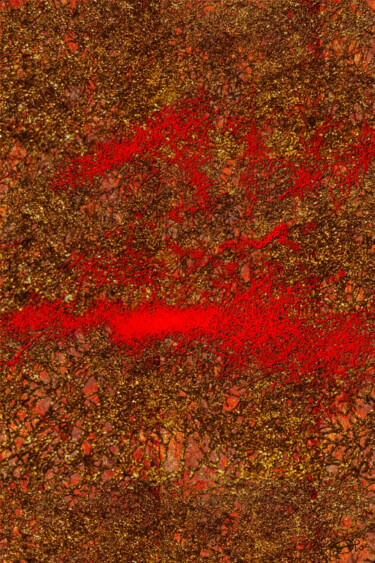 Цифровое искусство под названием "Проявление красного" - Эдуард Попков, Подлинное произведение искусства, Цифровая живопись
