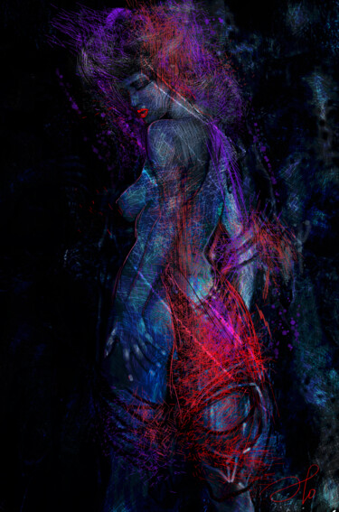 Цифровое искусство под названием "Энергия 1" - Эдуард Попков, Подлинное произведение искусства, 2D Цифровая Работа