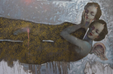 Картина под названием "My Angel" - Eduard Zentsik, Подлинное произведение искусства, Масло