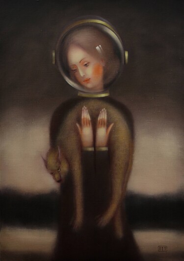 Pintura intitulada "Your space" por Eduard Zentsik, Obras de arte originais, Óleo