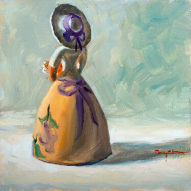 Painting titled "Adios muñeca" by Eduardo Carpintero García, Original Artwork, Oil